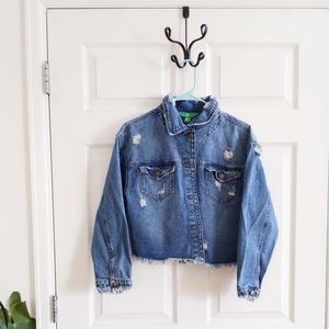 DIP cropped Jean jacket
